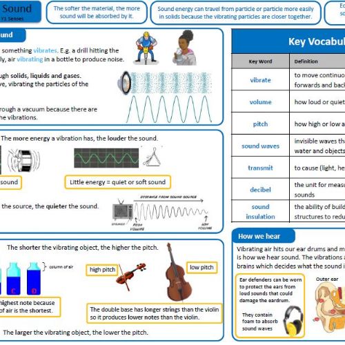 Year 4 Knowledge Organisers