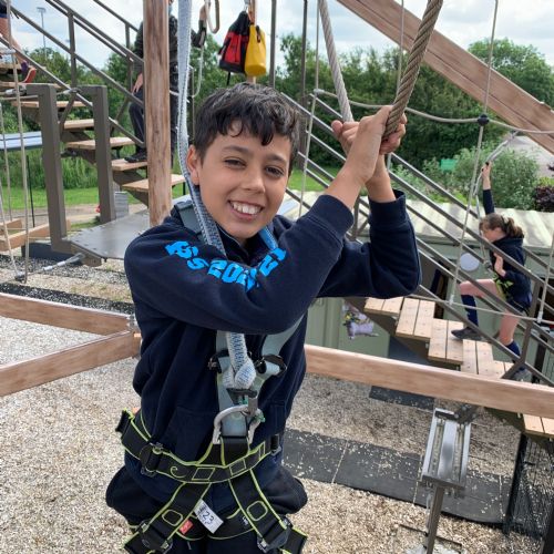 Year 6 High Ropes