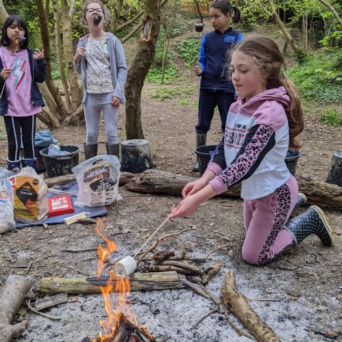 Orangutan Class at Forest School