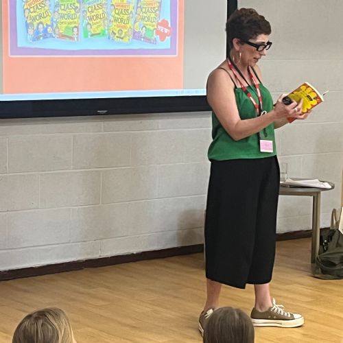 Joanna Nadin, Author, Visits Year 3 & 4