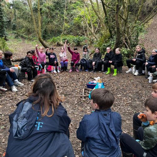 Orangutan Class at Forest School