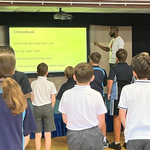 Year 6 Rap Workshop